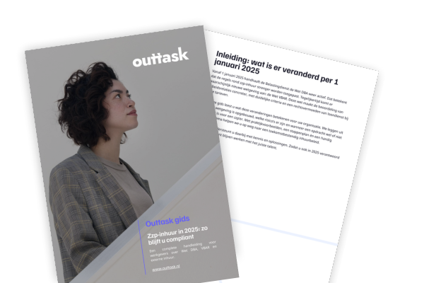 Whitepaper download visual - Zzp-inhuur in 2025 zo blijft u compliant